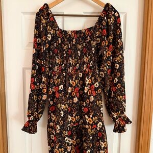 Simply Southern - Floral Long Sleeve Dress